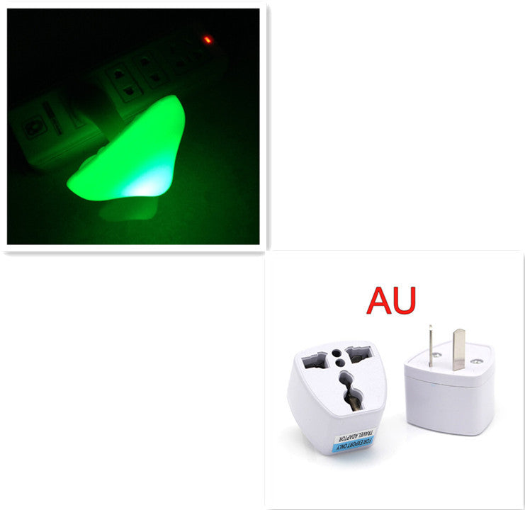 Mushroom LED Night Light with Sensor Warm White EU US Plug Wall Socket Lamp