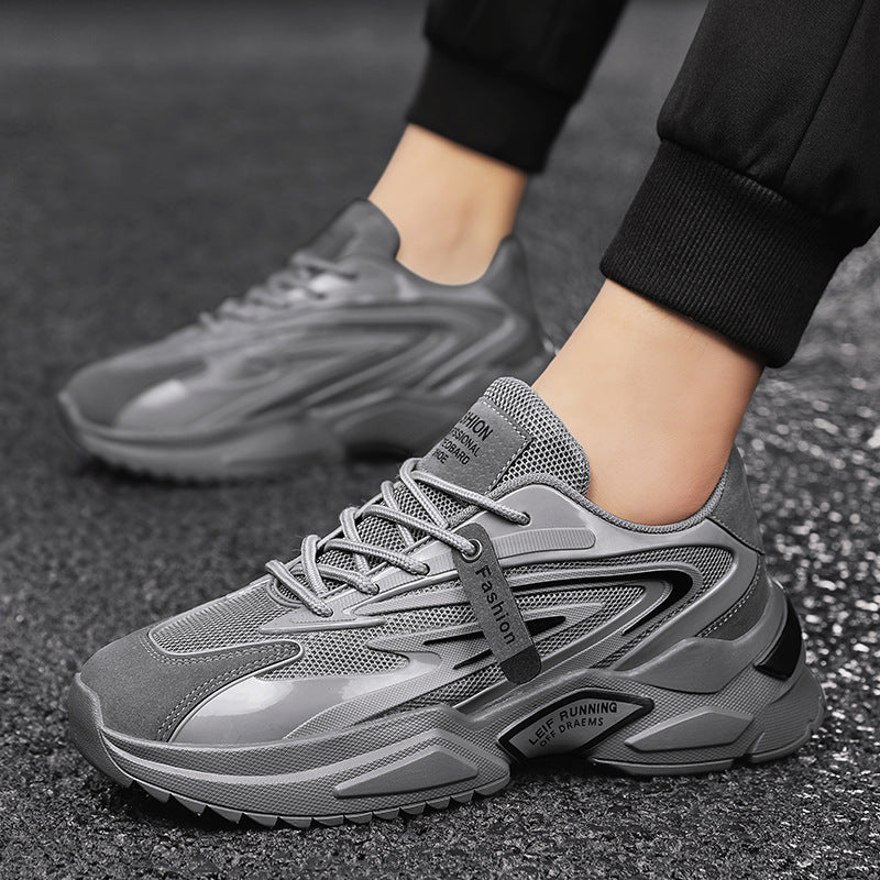 Chaussures de sport décontractées pour hommes, transparentes, à semelles épaisses, de marque Old Shoes