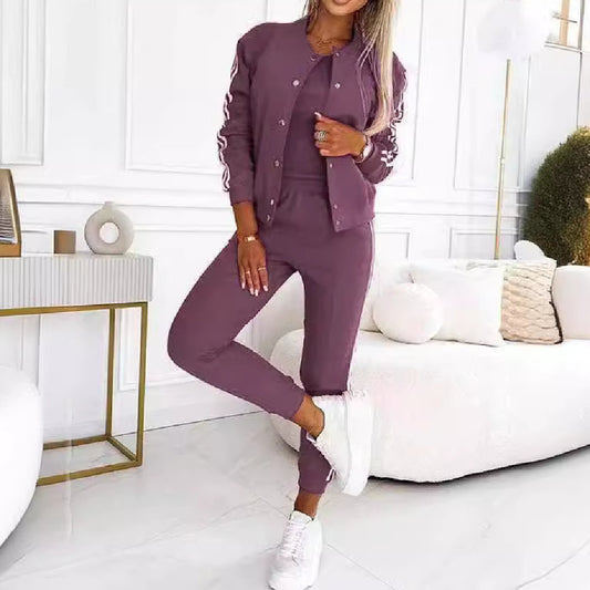 New Fashion Casual Three-piece Suit Women