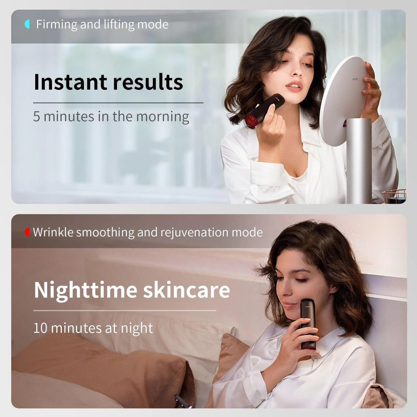 Face Lift Firming Rejuvenation RF Instrument with Backlight Pro Version