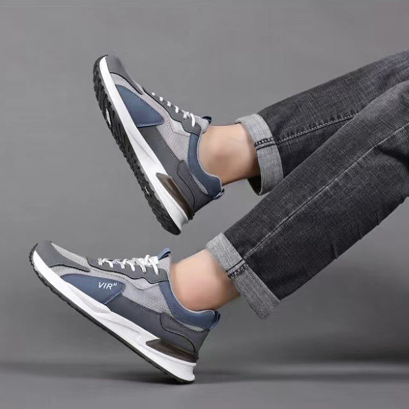 Men's Fashion Casual Lace-up Sneakers Breathable Sports Shoes