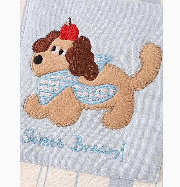 Women’s Cartoon Cotton Long-Sleeve Pajama Set