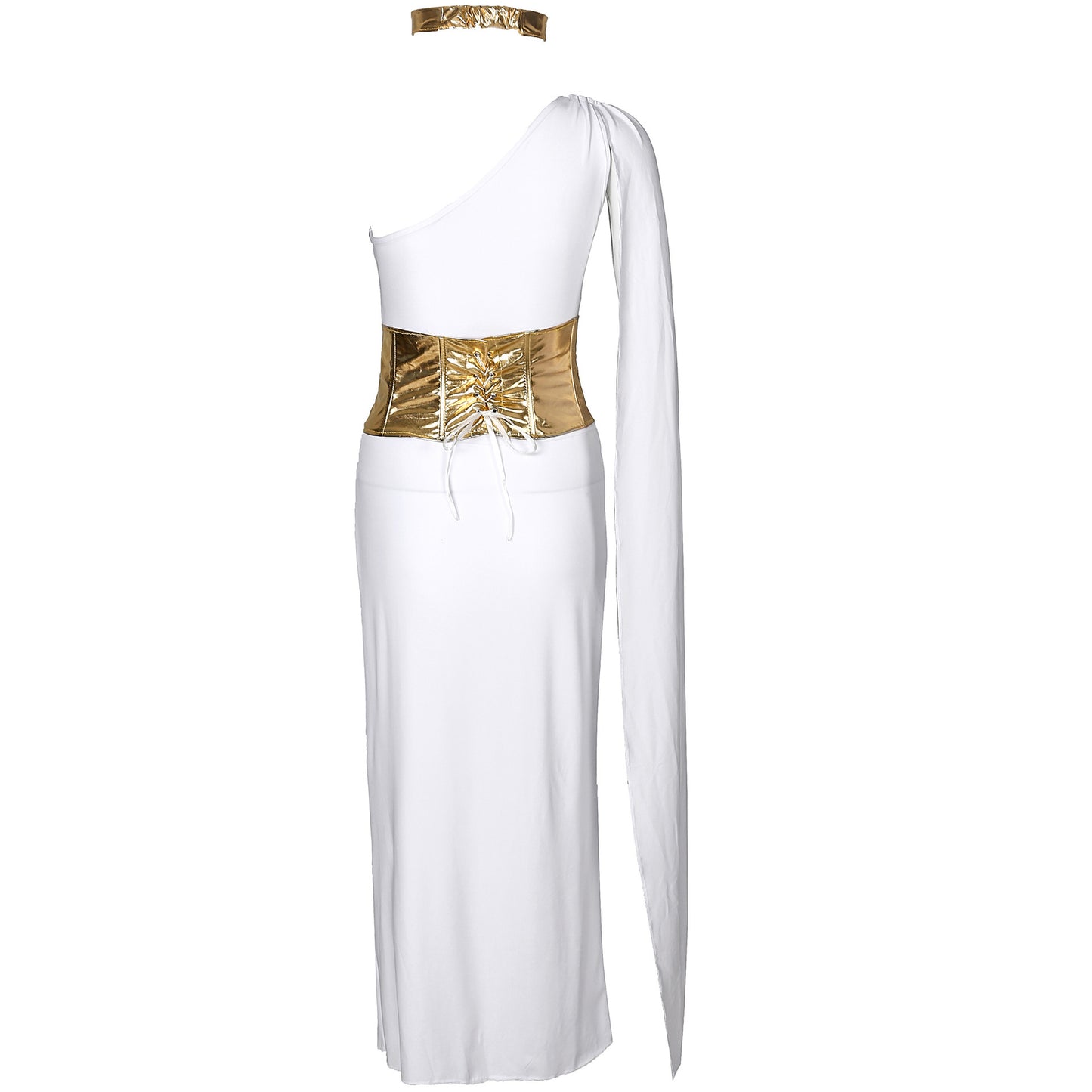 Halloween Greek Dress Costume for Women Night Club Polyester