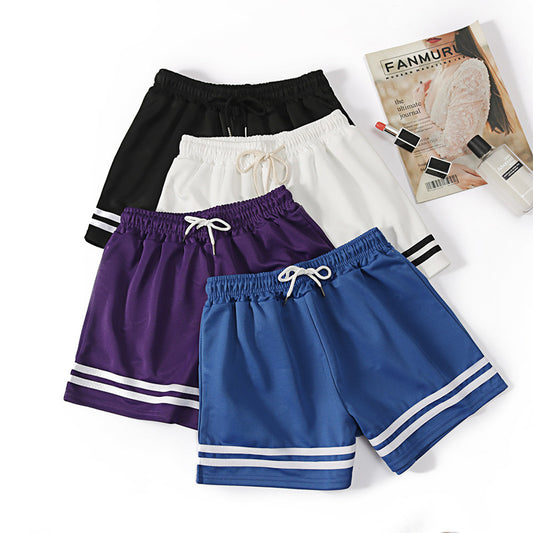 Men's And Women's Fashion Loose High Waist Casual Shorts