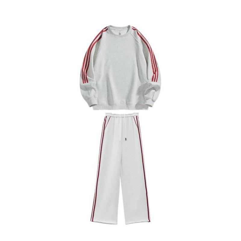 Womens Thickened AutumnWinter Hoodie And Casual Two-Piece Sports Set