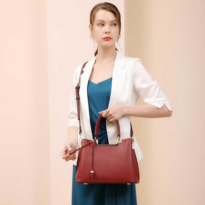 Atmospheric All-match Large-capacity Women's Diagonal Bag