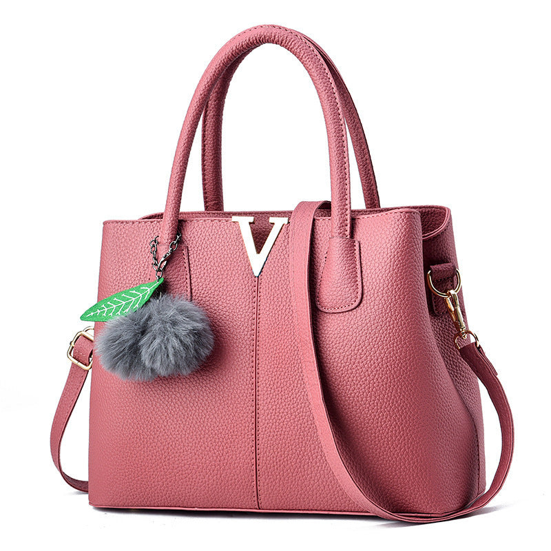 Sac à main grande capacité motif litchi