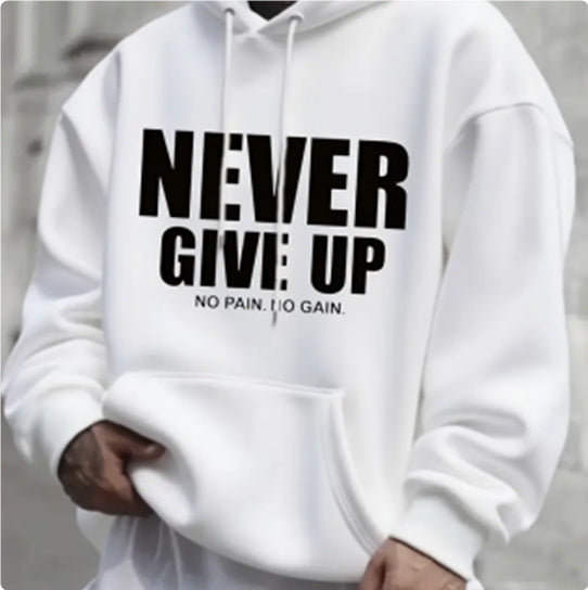 Sweat à capuche en molleton tailles S-5XL