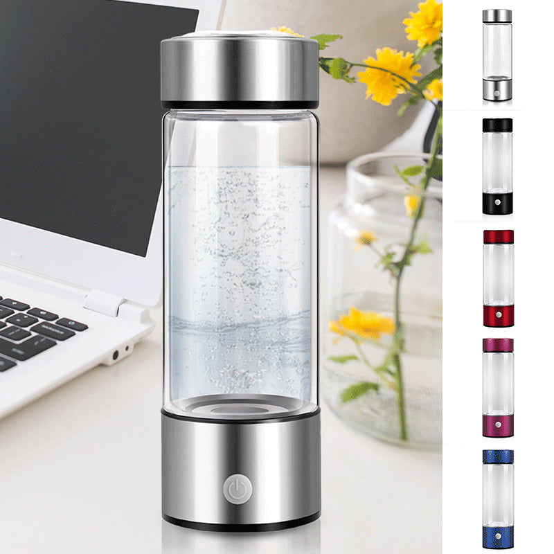 Bouteille d'eau à hydrogène électrique Rechargeable Générateur d'antioxydants portable