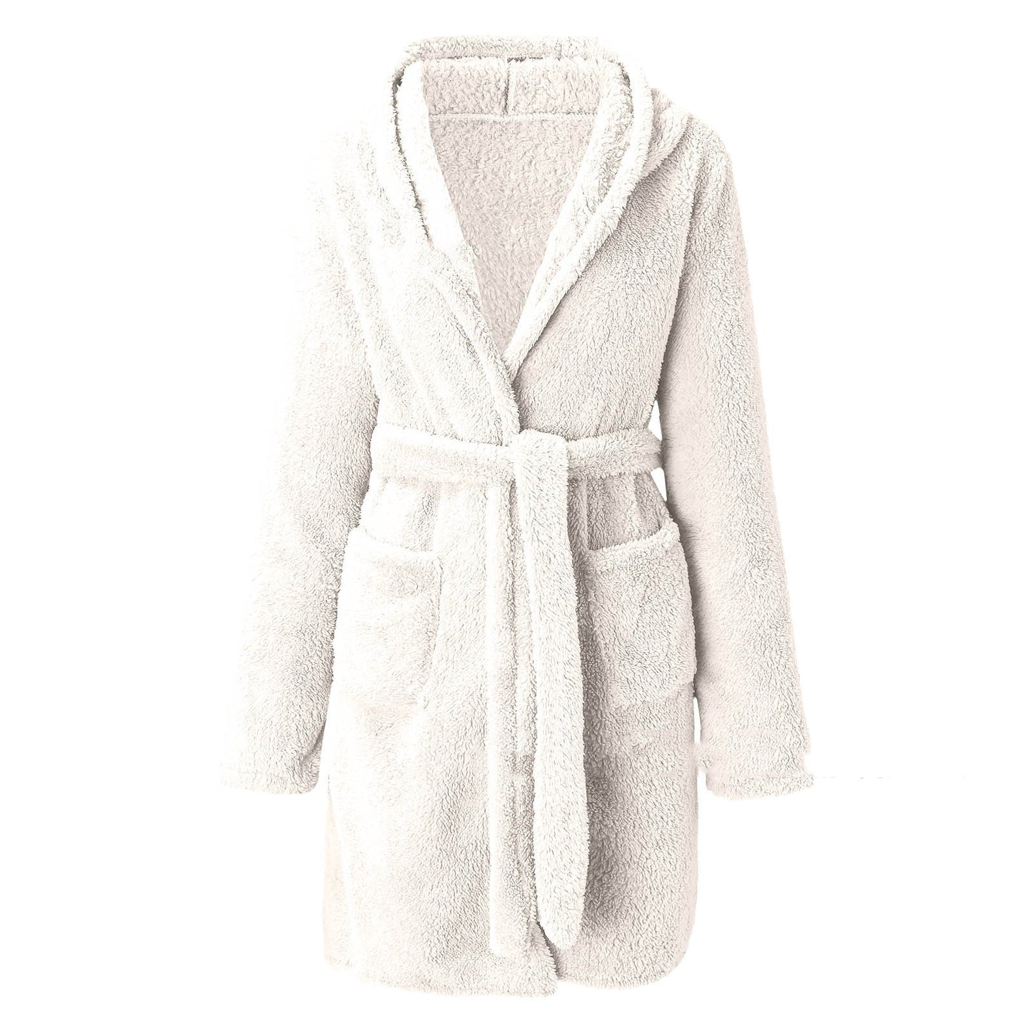 Coral Velvet Thickened Warm Winter Nightgown for Women Cute Duck Pajamas Lounger