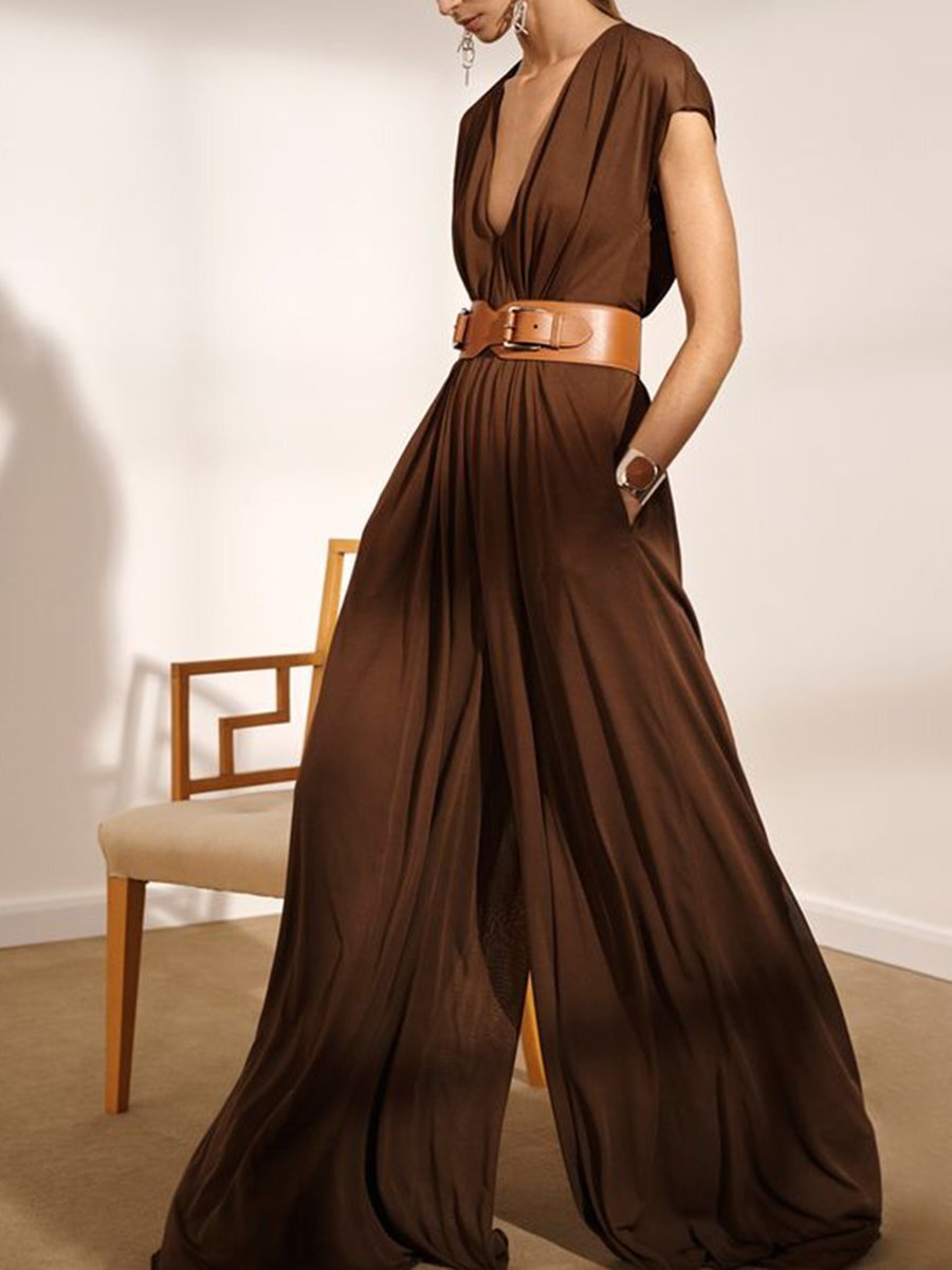 Ladies Sexy Temperament Sleeveless Loose