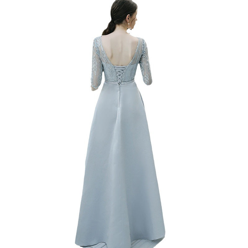 Elegant Sleeveless Banquet Evening Dress for Women in Multiple Colors and Sizes