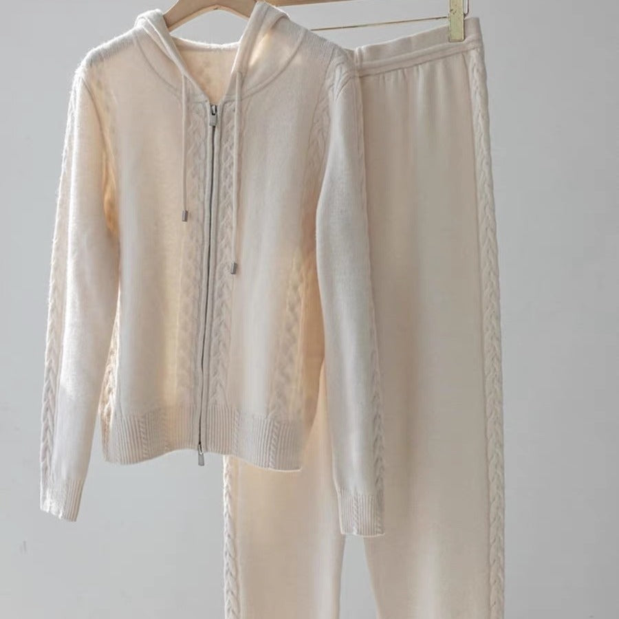 Combinaisons à capuche zippées Temperament Leisure Twist