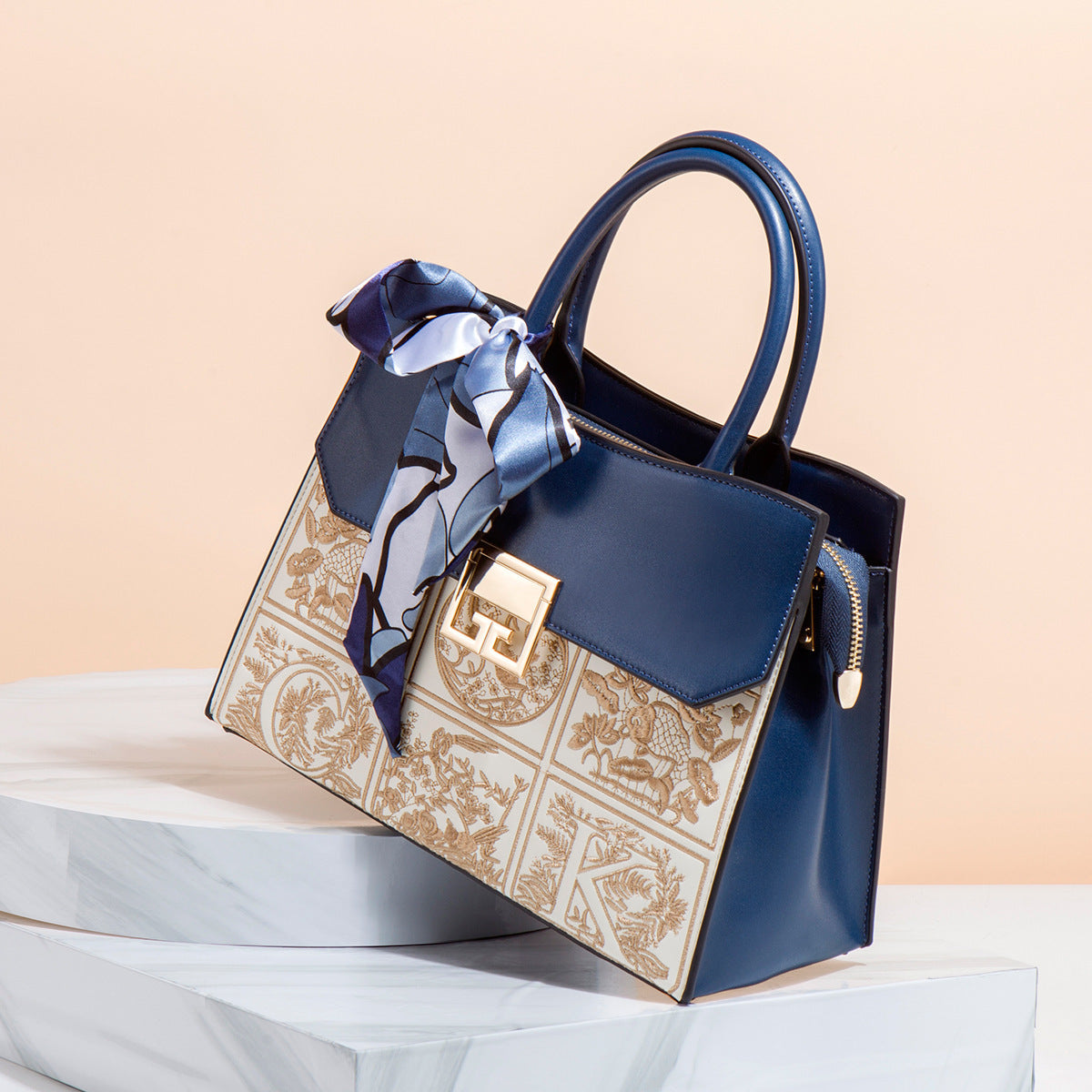 Sac à main élégant en cuir PU de haute qualité pour la fête des mères