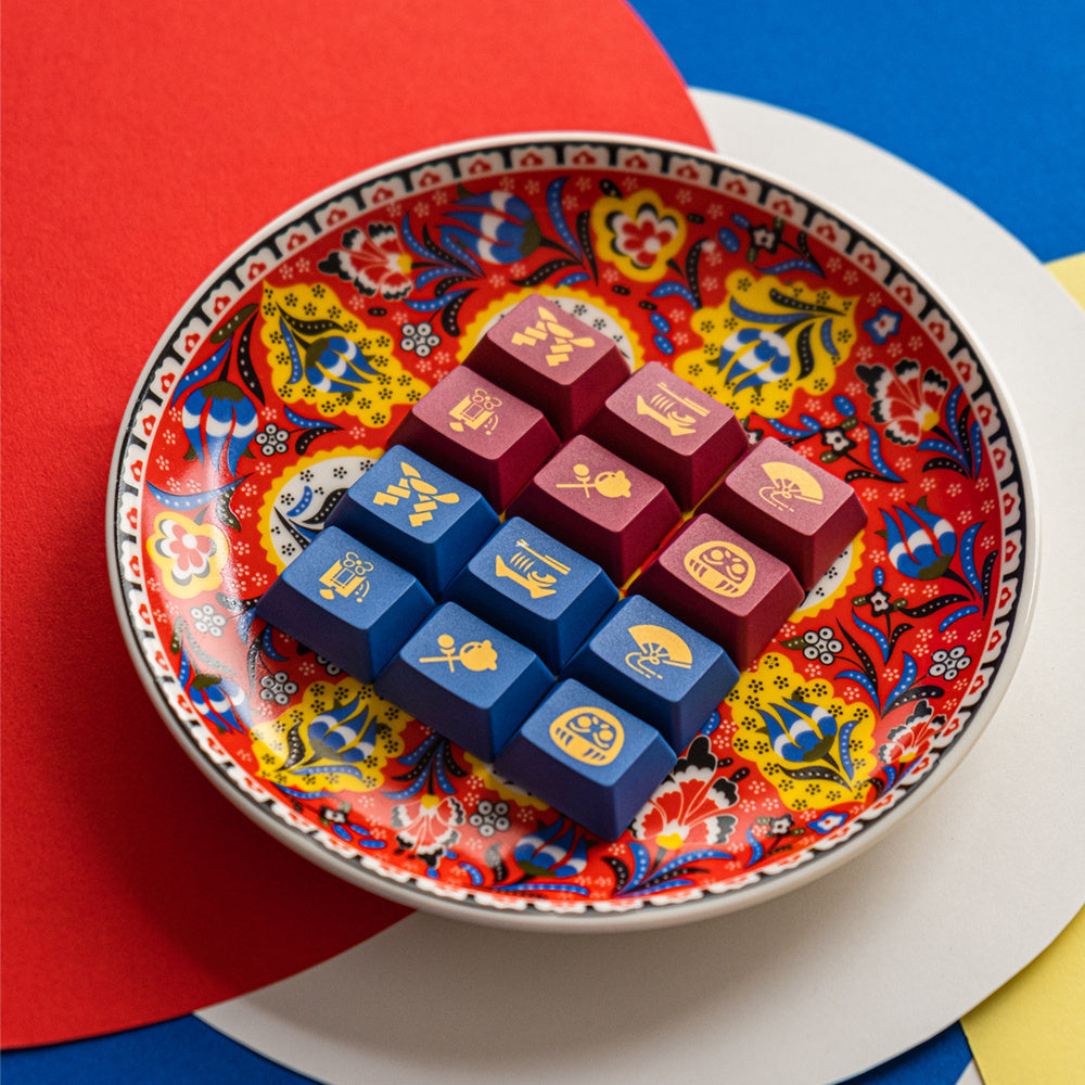 Mechanical Keyboard 144 Keys Dye Sublimation PBT Keycaps