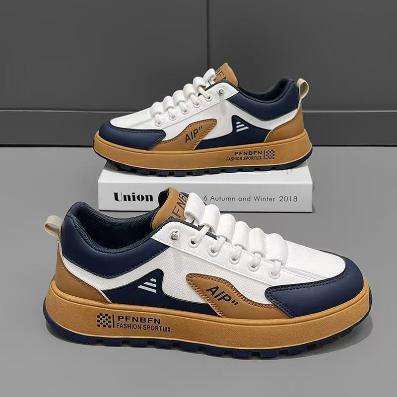 Men's Casual Sports Shoes Breathable Round Toe