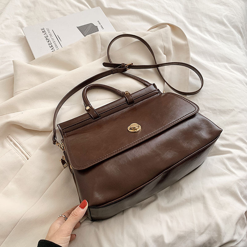 All Match Small Square PU Messenger Bag Handbag