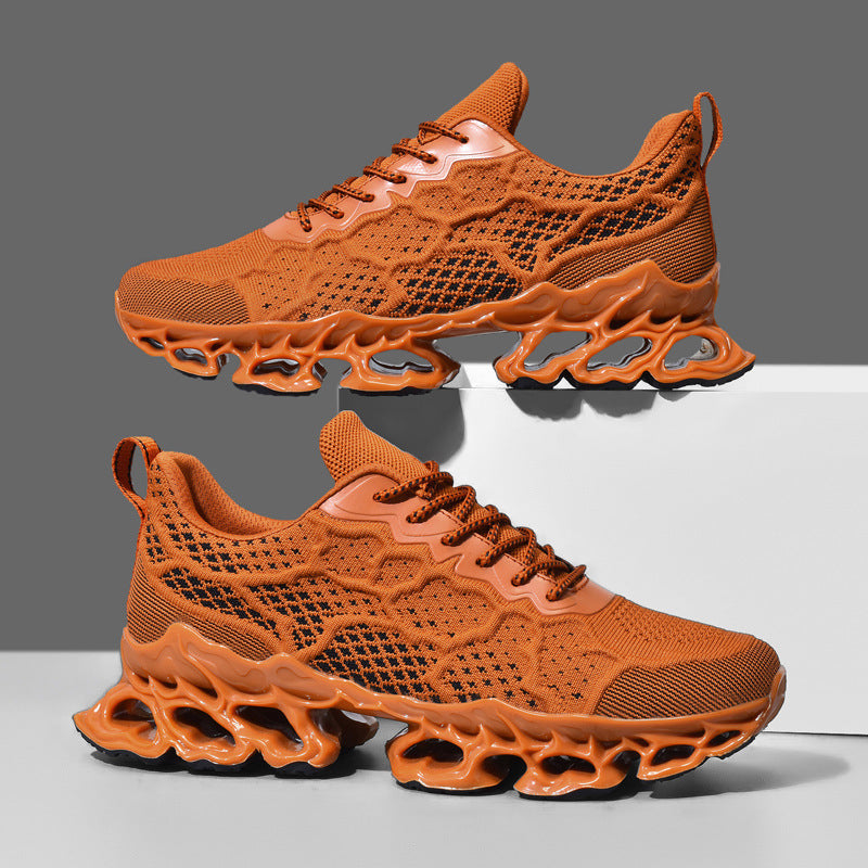 Baskets décontractées en maille respirante pour hommes Chaussures d'été