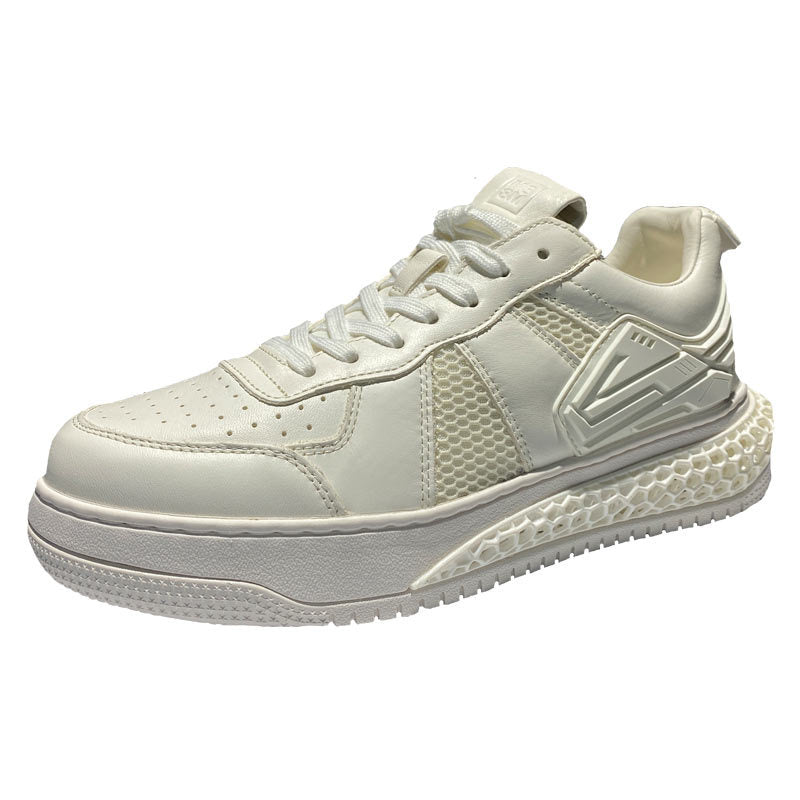 Men's Summer Leather Breathable Casual Shoes