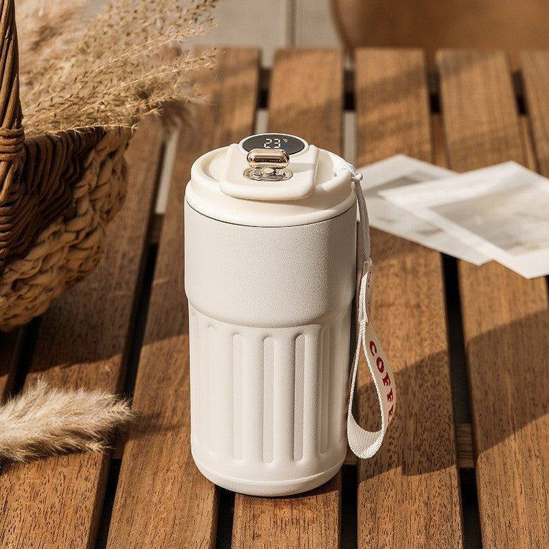 Smart Thermal Bottle 450ML with Temperature Display – Hot & Cold Insulated