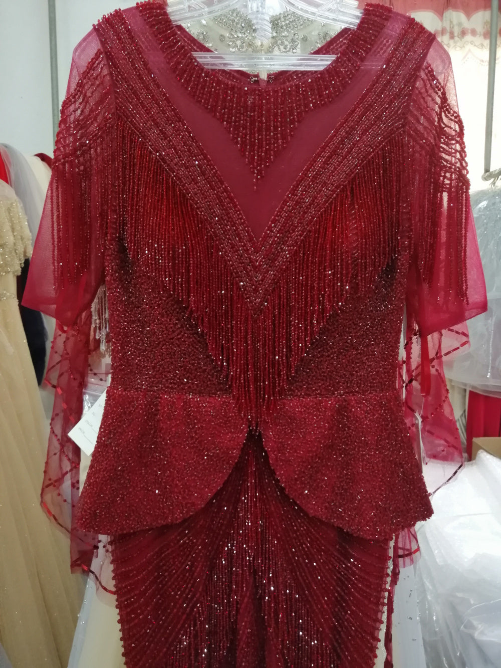 Robe de soirée sirène pour femmes, élégante, pour banquet