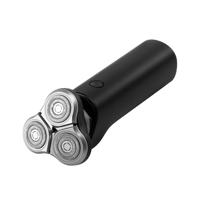 Rechargeable Full Body Washable Electric Razor for Men Black