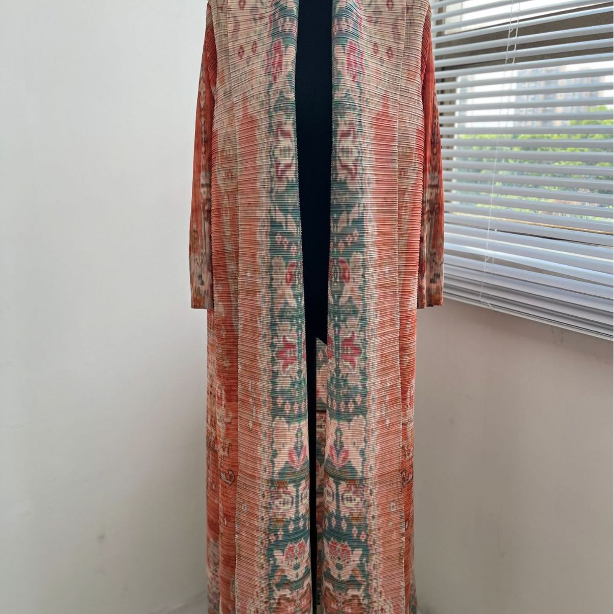 Printed Breathable Loose Arabian Women Dress Cloak Coat