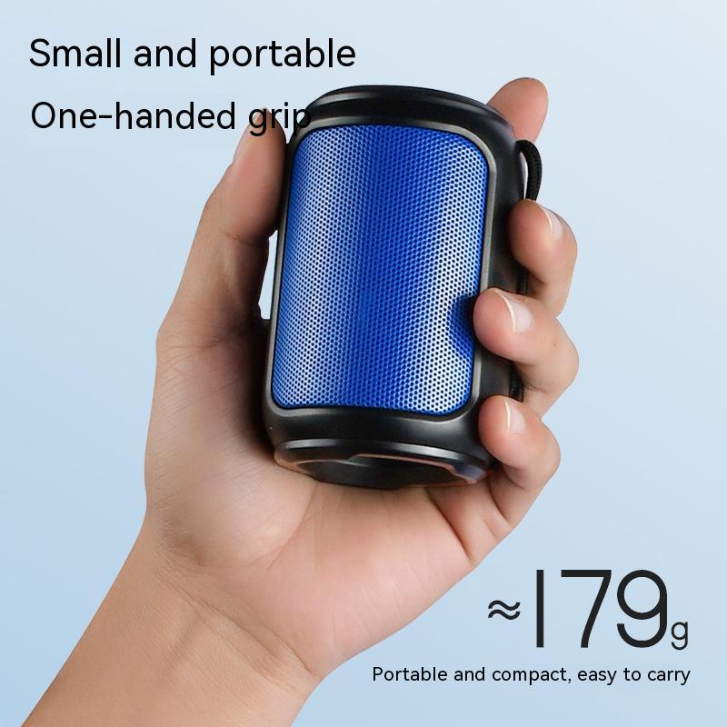 Haut-parleur Bluetooth portable avec caisson de basses à diaphragme et son grave profond
