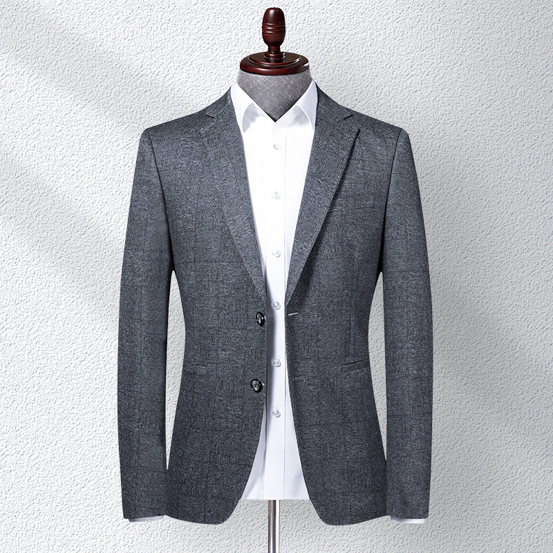 Slim Polyester Blazer