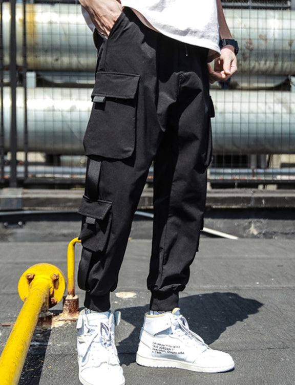 Workwear Nine Points Casual Harem Pants
