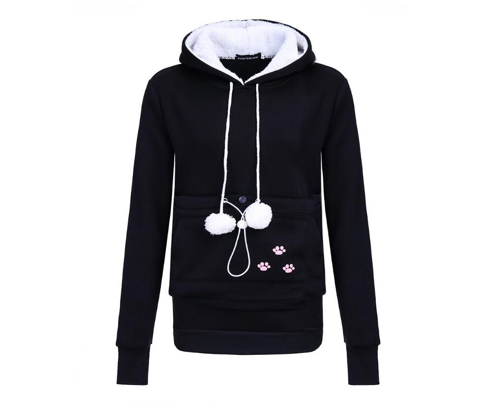 Fashion Cat Women’s Cotton Pullover Hoodie