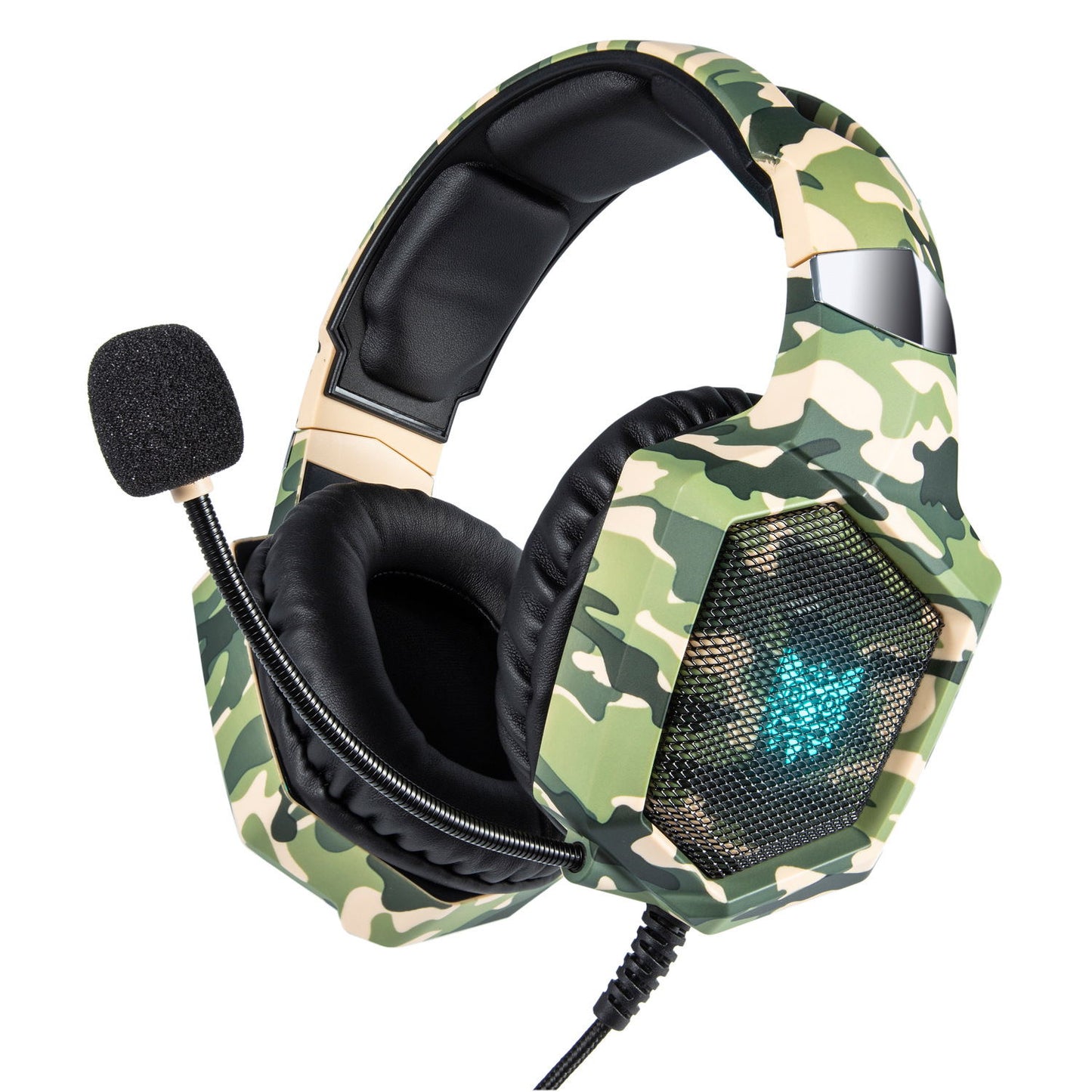 Casque audio camouflage K8