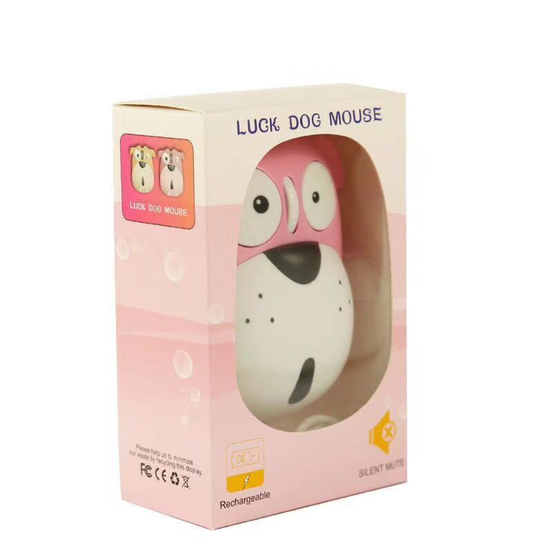 Silent 2.4G Wireless Optical Panda Mouse with Rechargeable Battery and Cute Cartoon Design