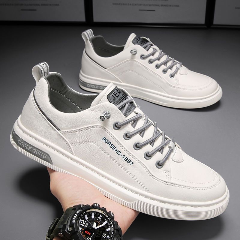 Casual Sports Board Shoes with Breathable PU Upper
