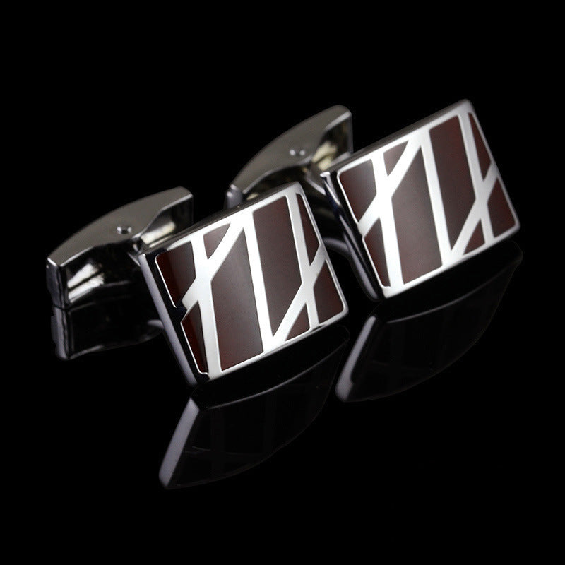 Men's High Quality French Copper Shirt Cufflinks 1.5x2cm Pair