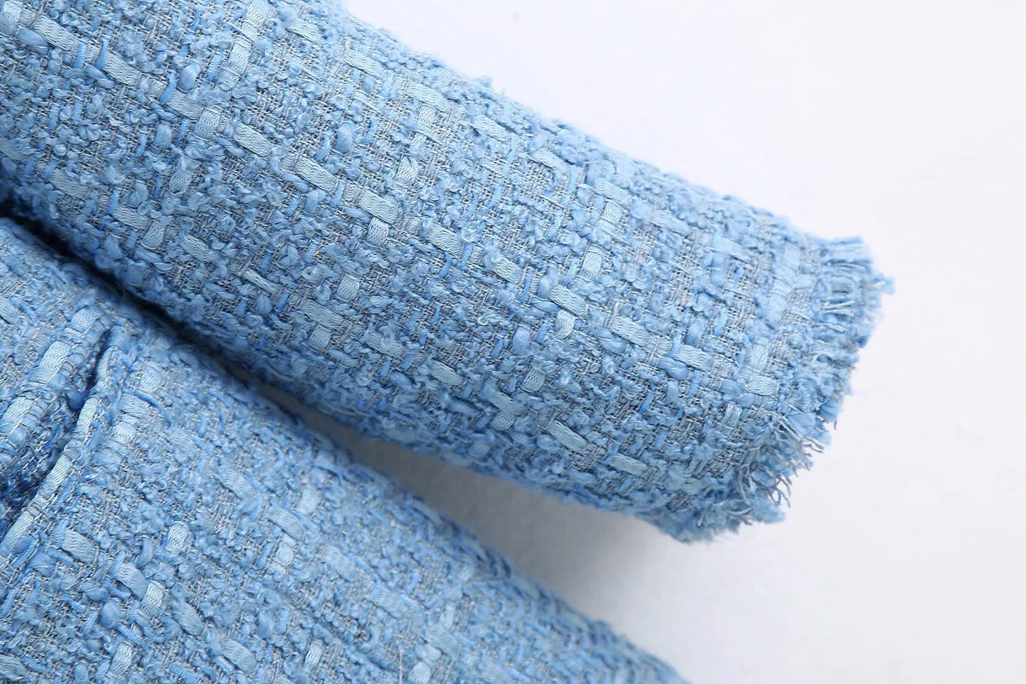 blazer en tweed rétro ample pour femme, style streetwear décontracté