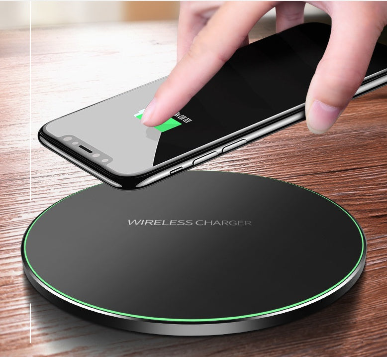 Chargeur sans fil rapide pour iPhone et Samsung Charge haute vitesse