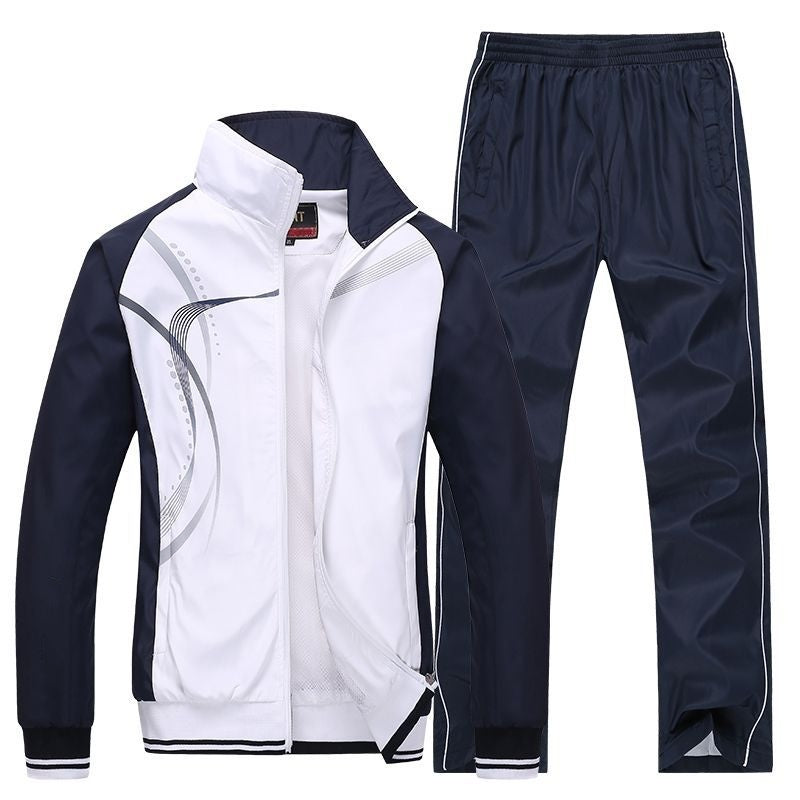 Spring & Autumn Couple Sports Suit Casual Student Unisex Tracksuit