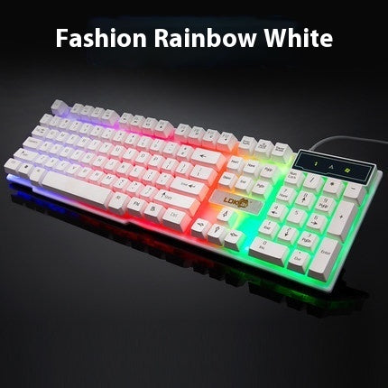 Clavier gaming USB rétroéclairé de qualité industrielle
