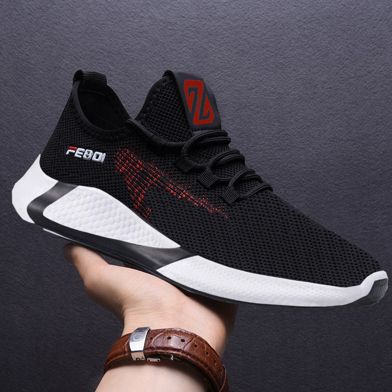 Chaussures de sport décontractées en velours grandes tailles pour hommes Automne Hiver