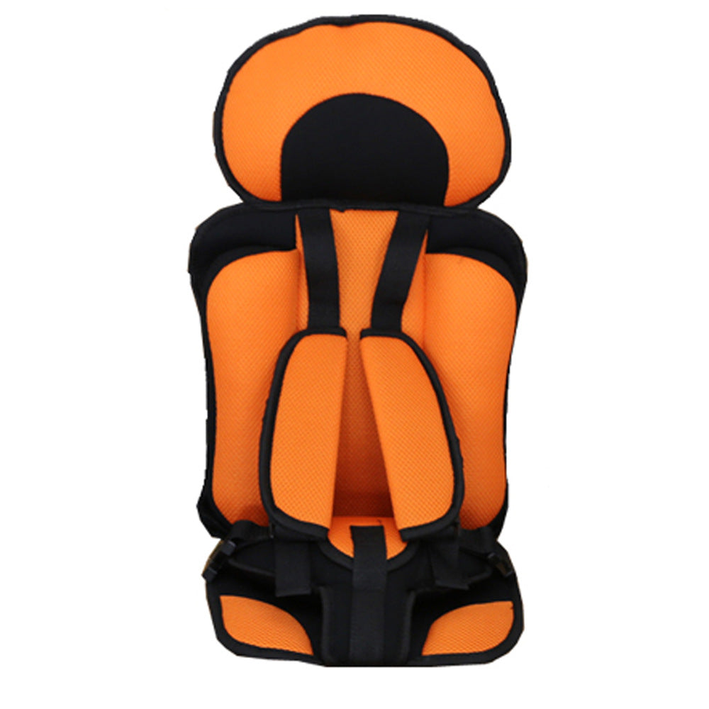 Portable Padded Baby Car Seat Mat with Safety Belt for Comfortable Seating Anywhere