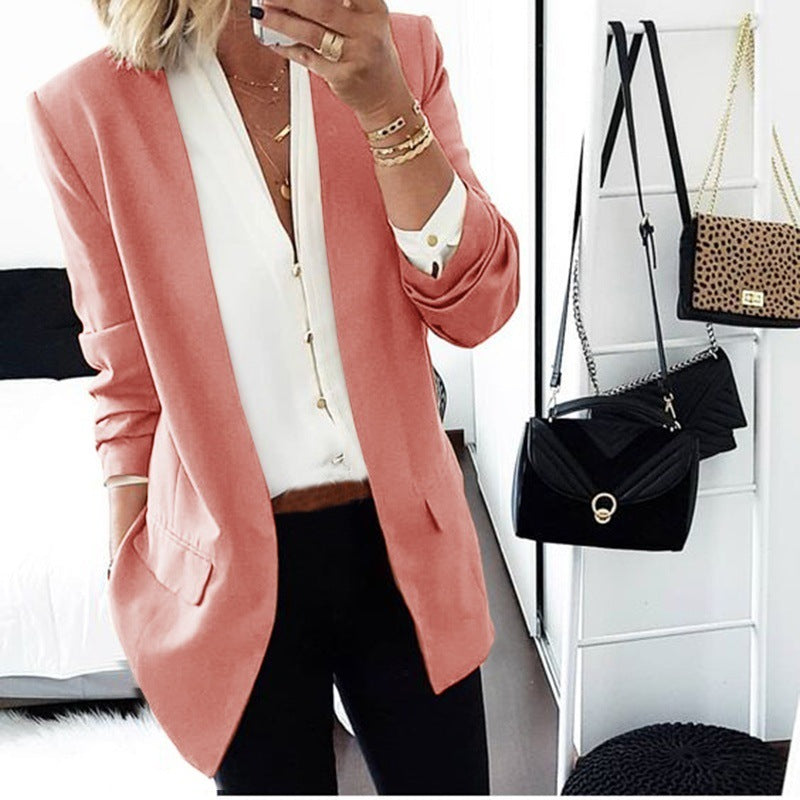 Slim Fit Polyester Blazer in Multiple Colors, Sizes S-XXXL