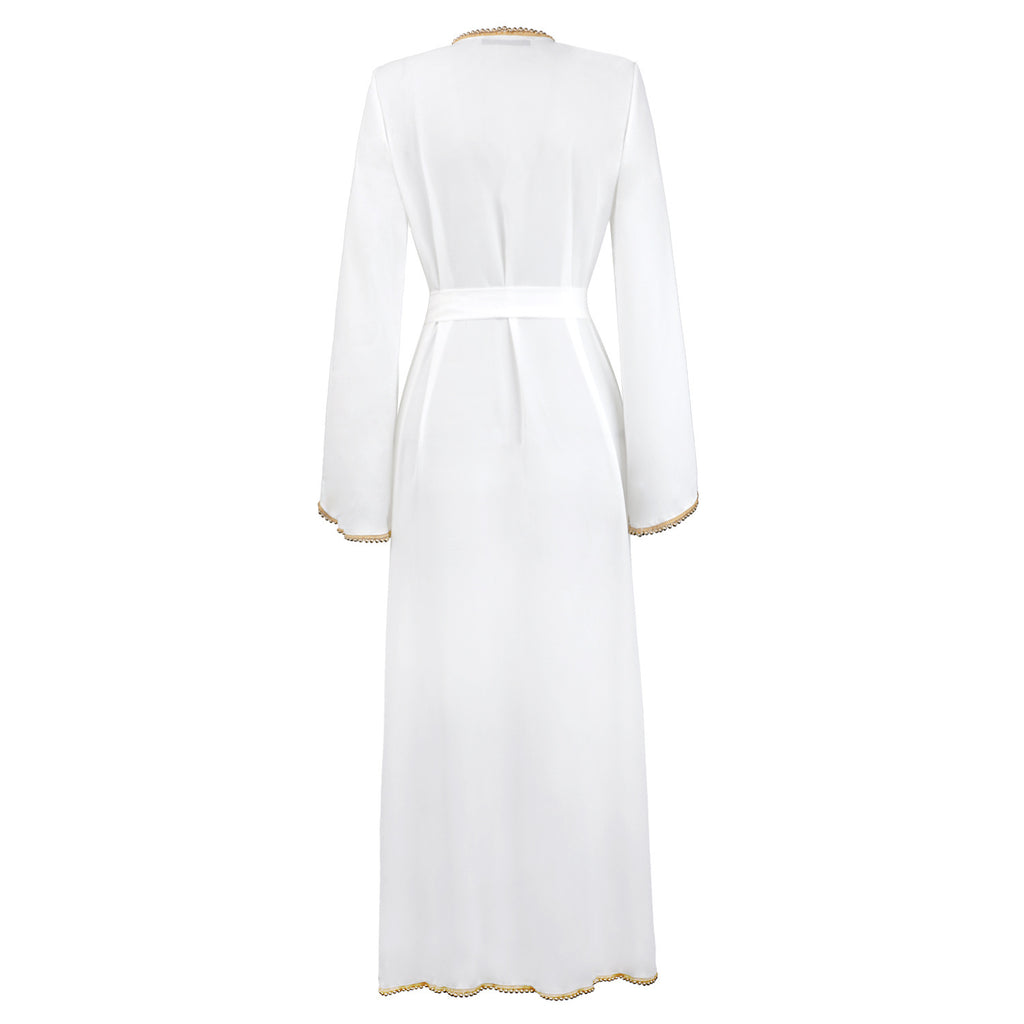 Robe cardigan bandage robe musulmane