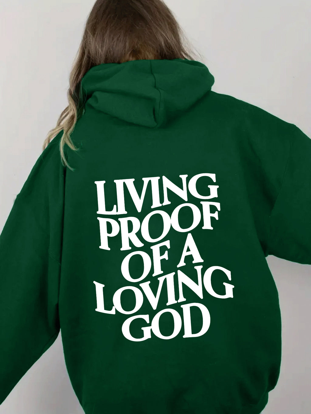 Sweat à capuche brossé en polyester pour femme Couleurs unies S-XXL