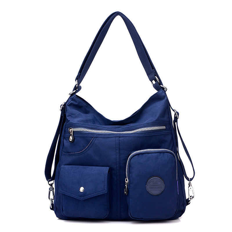 Sac fourre-tout de luxe en nylon imperméable pour femme, grand sac à bandoulière