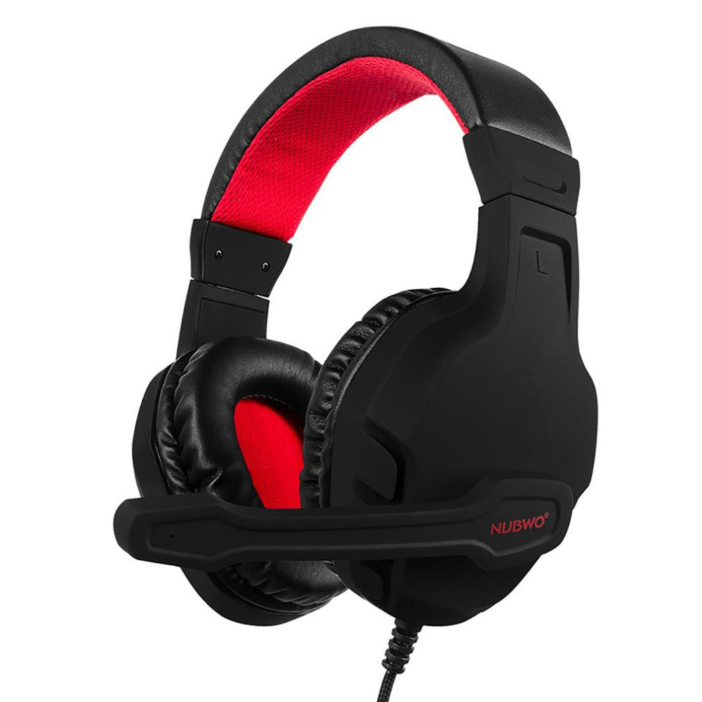 Casque de jeu PS4 filaire stéréo avec basses et microphone pour PC et TV