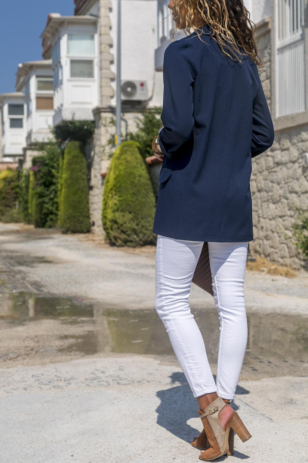 Ladies Winter Jacket Coat in Royal Blue, Black & Red - Sizes S to 3XL