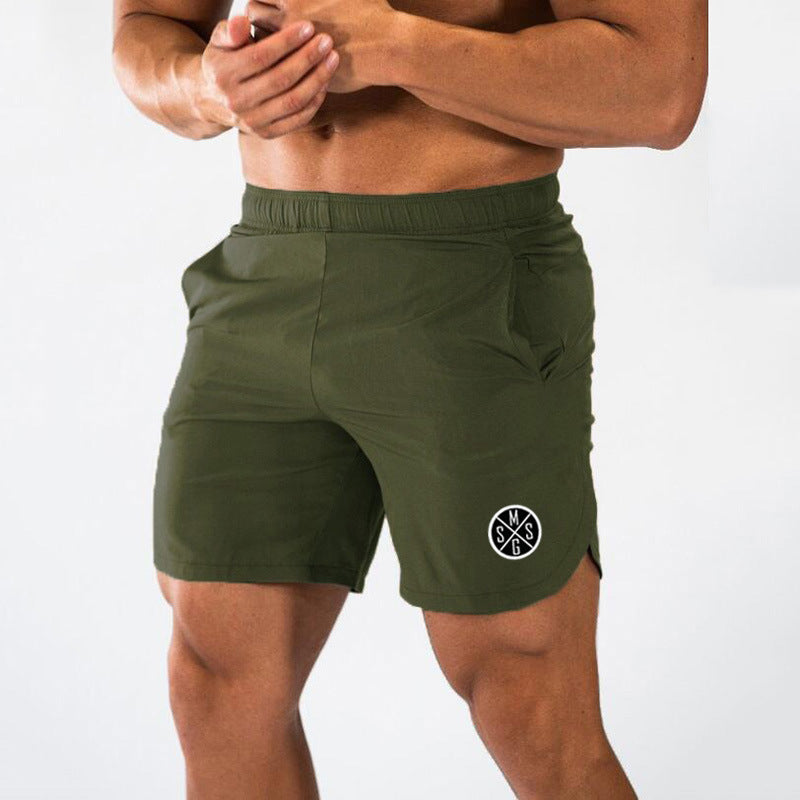 Muscle Wear Polyester Gym Shorts