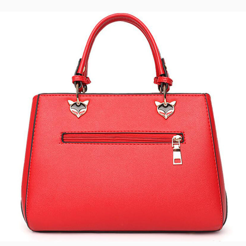 Ladies PU Leather Crossbody Shoulder Handbag 29x14x20cm