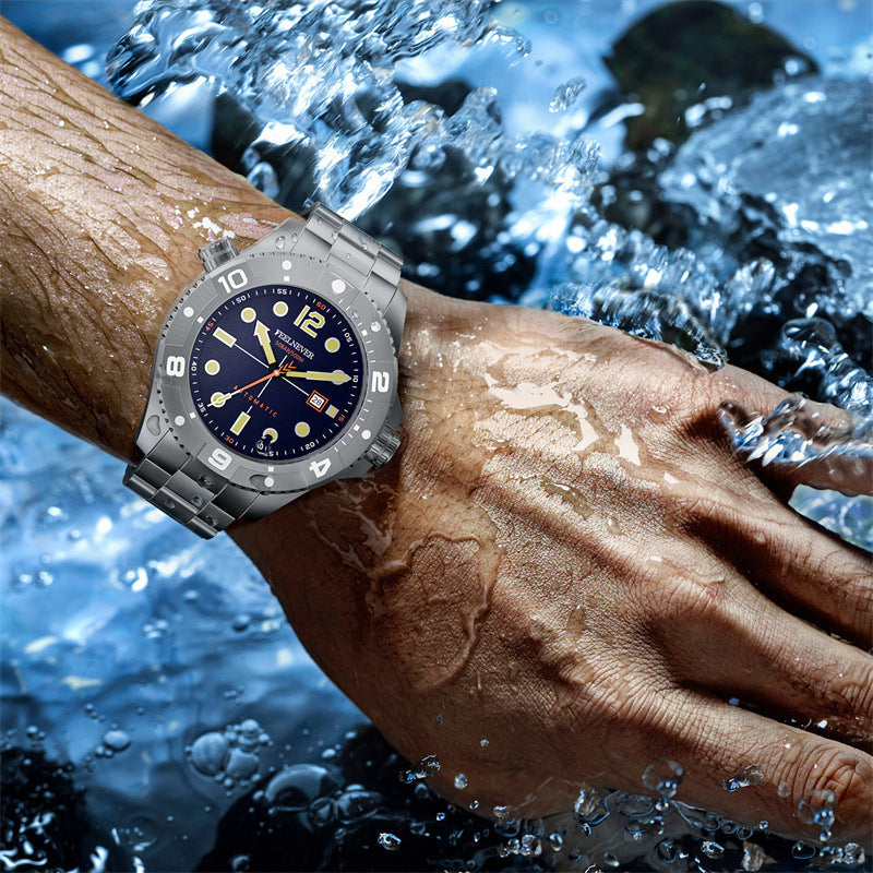 ساعة ميكانيكية أوتوماتيكية للرجال